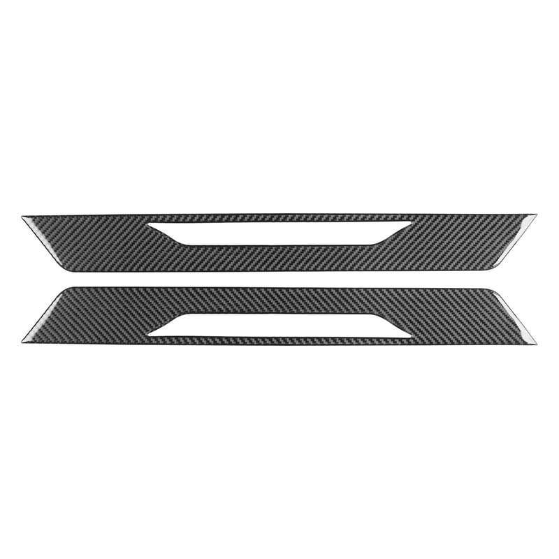 For Chevrolet Corvette C8 2pcs /Set Door Sill Decorative Sticker(Black)