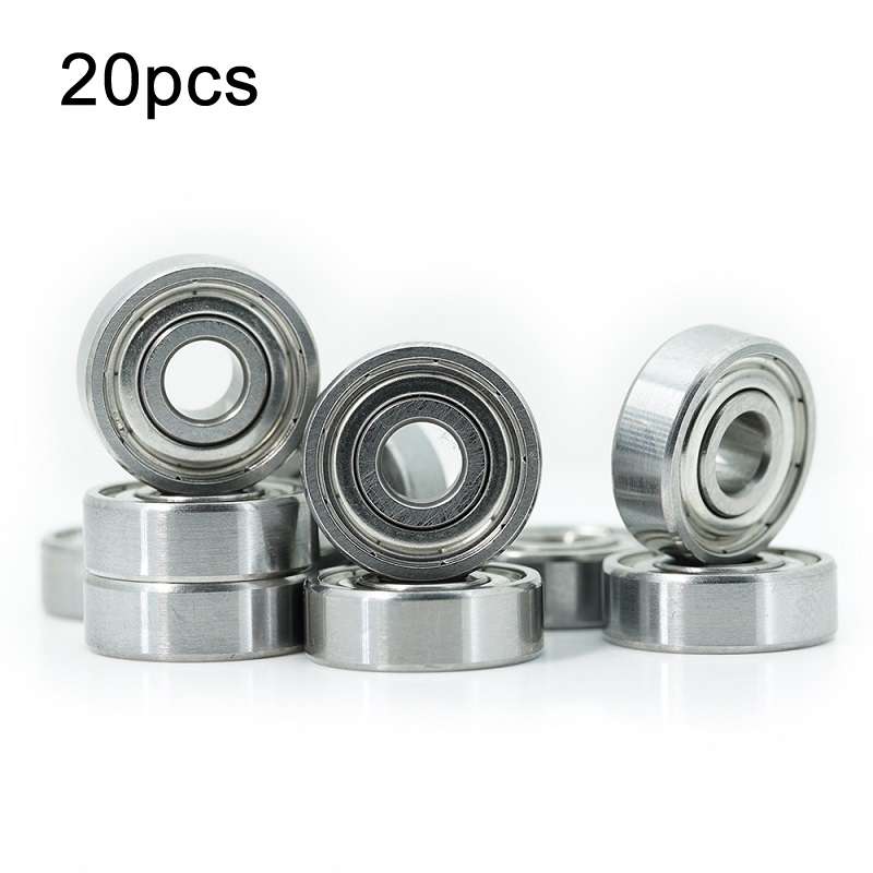 604zz 20pcs Miniature Bearings Silent Deep Groove Ball Bearings