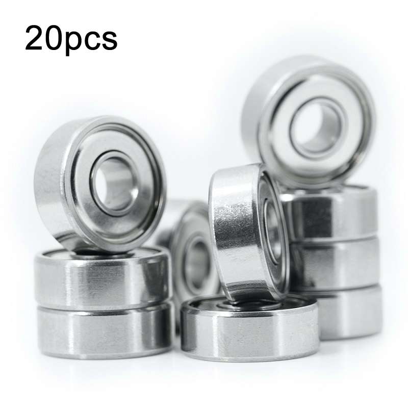 605zz 20pcs Miniature Bearings Silent Deep Groove Ball Bearings