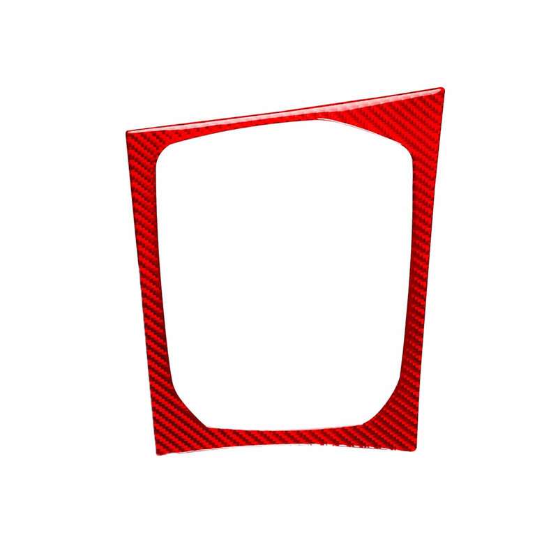 For 2019-2024 BMW 8 Series G14 Right-Hand Drive Central Control Shift Panel Frame Sticker(Red)