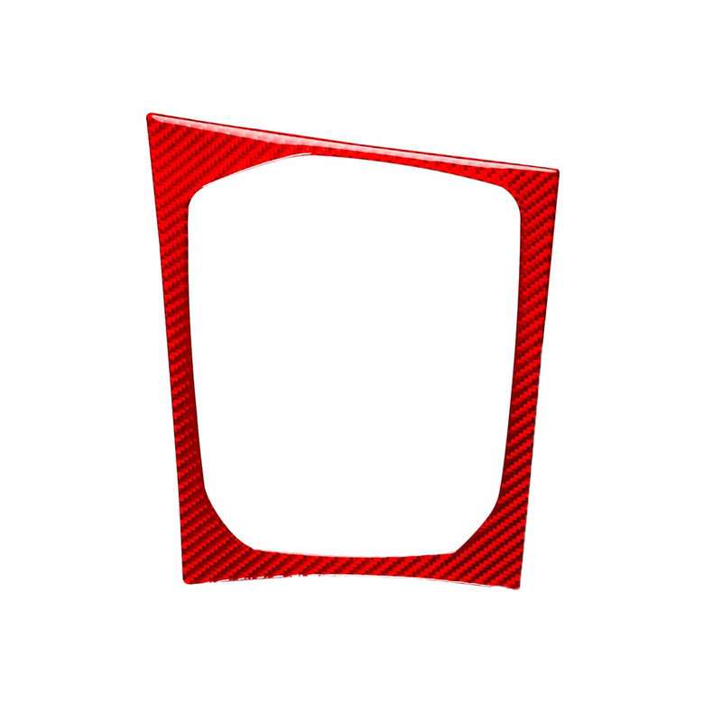 For 2019-2024 BMW 8 Series G14 Left-Hand Drive Central Control Shift Panel Frame Sticker(Red)