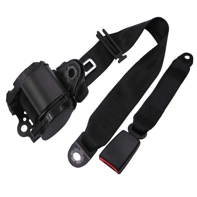 Universal 3-point Car Retrofit Seat Belt With Emergency Locking(Braided Straps)