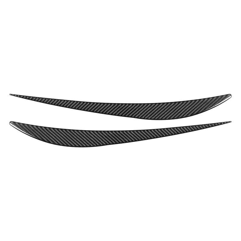 For 2019-2024 BMW 8 Series G14 2pcs /Set Universal Headlight Eyebrow Sticker(Black)