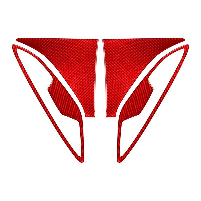 For 2019-2024 BMW 8 Series G14 4pcs /Set Universal Front Fender Stickers(Red)