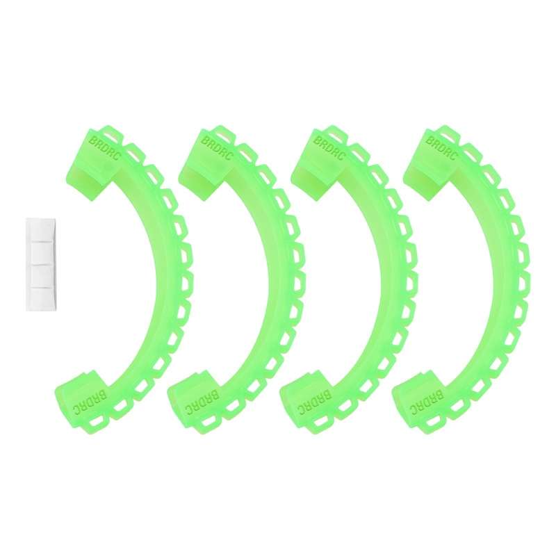 For DJI Avata BRDRC-9604 4pcs Drone Propeller TPU Protective Guard UAV Bumper Anti-collision Ring Co