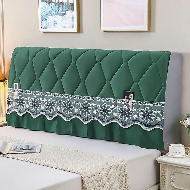 Bedside All-Inclusive Anti-Collision Quilted Thick Fabric Protective Cover, Size: 60x180cm(Dutch Vel
