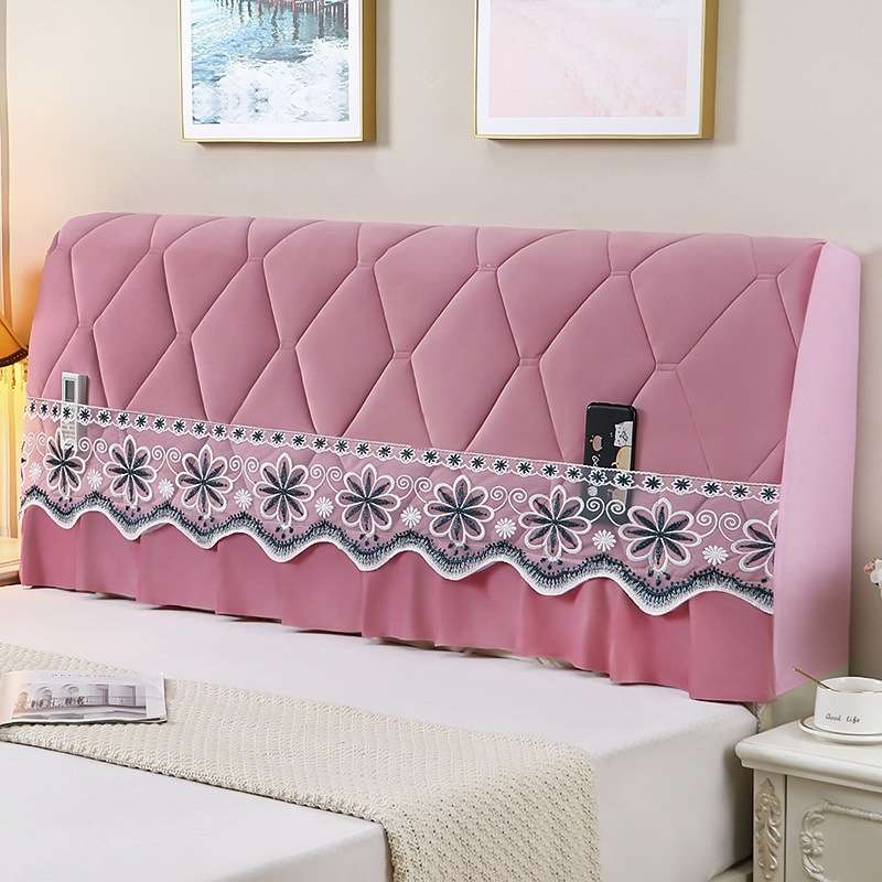 Bedside All-Inclusive Anti-Collision Quilted Thick Fabric Protective Cover, Size: 60x200cm(Dutch Vel