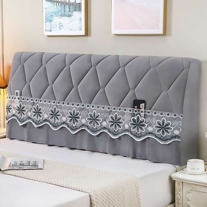 Bedside All-Inclusive Anti-Collision Quilted Thick Fabric Protective Cover, Size: 60x200cm(Dutch Vel