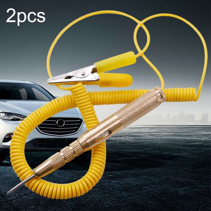 2pcs 6-24V Car Circuit Test Pen LED Multi-function Test Through Line Detection Test Light Test Pen,
