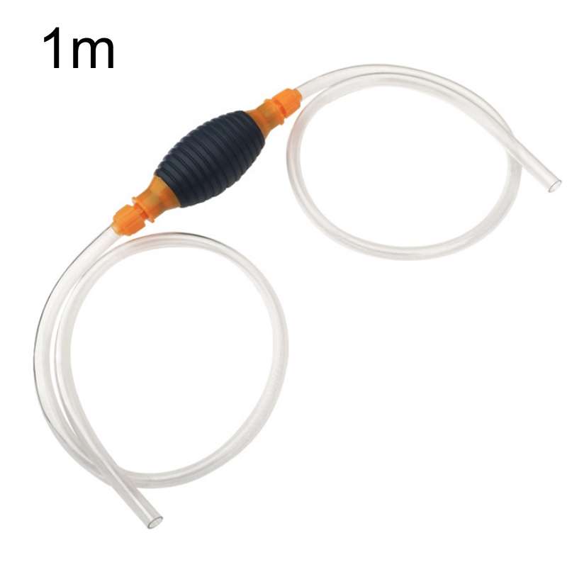 2pcs Manual Gasoline Oil Sucker Water Deflector, Specification: 1m