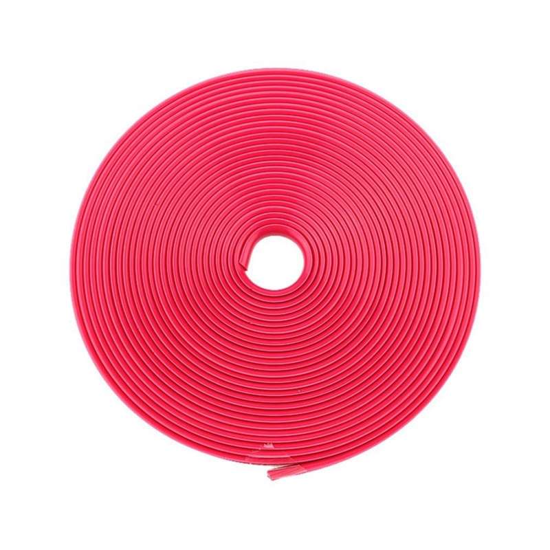 8m/roll Car Wheel General Sticker Modified Protection Sticker Anti-collision Strip(Orange)