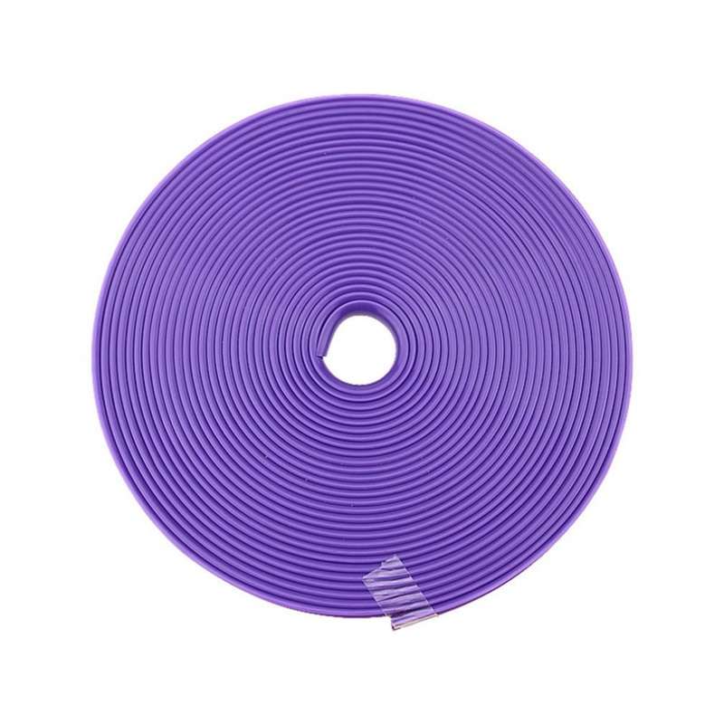 8m/roll Car Wheel General Sticker Modified Protection Sticker Anti-collision Strip(Orange)