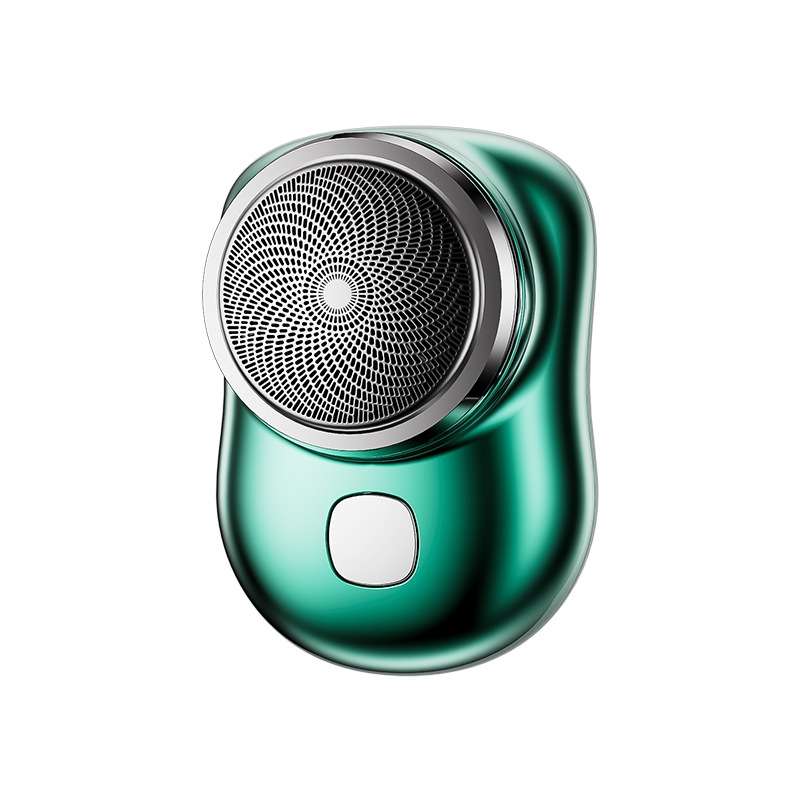 Electric Mini Shaver USB Rechargeable Waterproof Portable Razor(Silver)