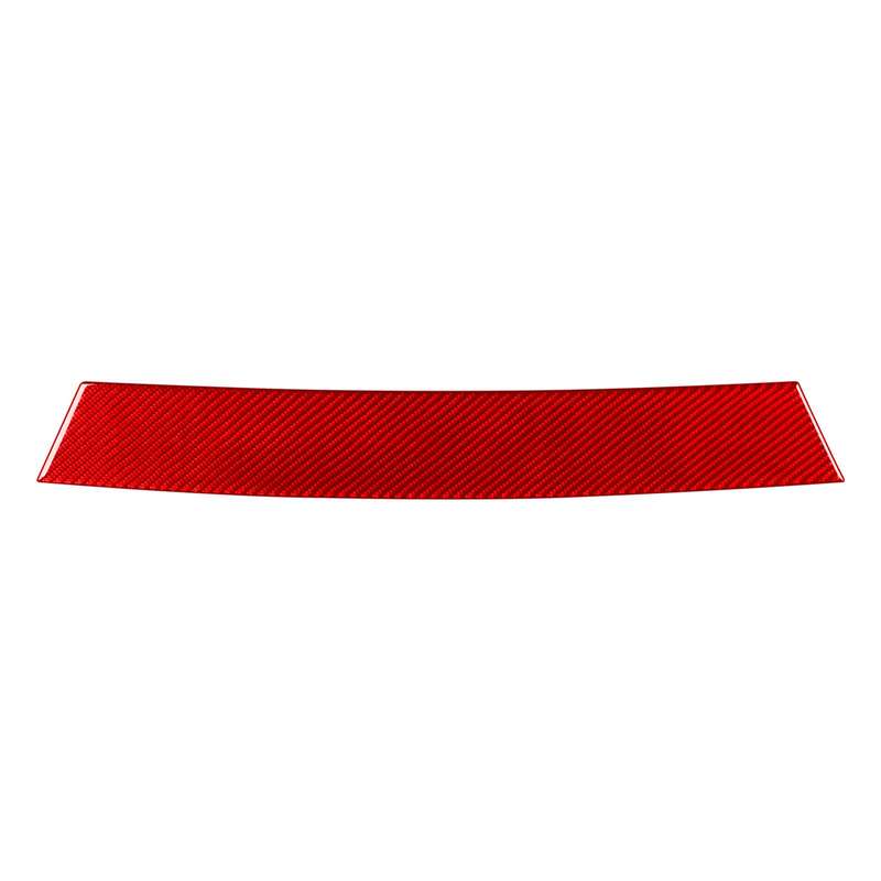 For 2019-2024 BMW 8 Series G14 Universal External Rear Guard Plate Sticker(Red)