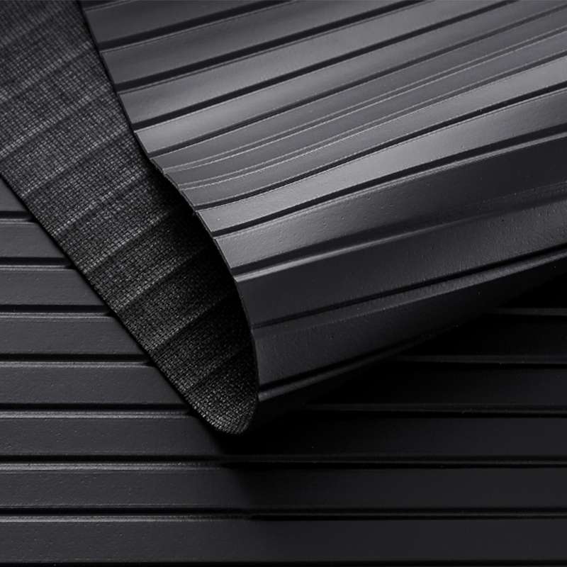 PVC Leather Texture Photography Shooting Background Cloth Waterproof Background Board 50 X 68cm(Blac