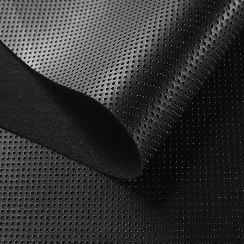 PVC Leather Texture Photography Shooting Background Cloth Waterproof Background Board 50 X 68cm(Blac