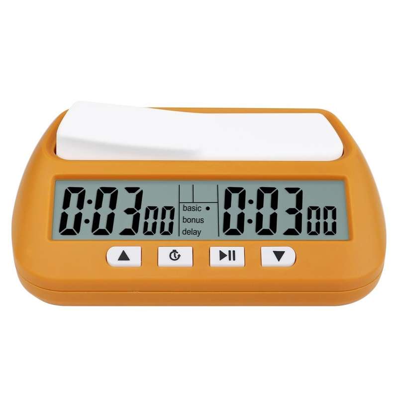 YS YS-902 Chess Timer Chess Clock for Go Tournament(Black English Version)