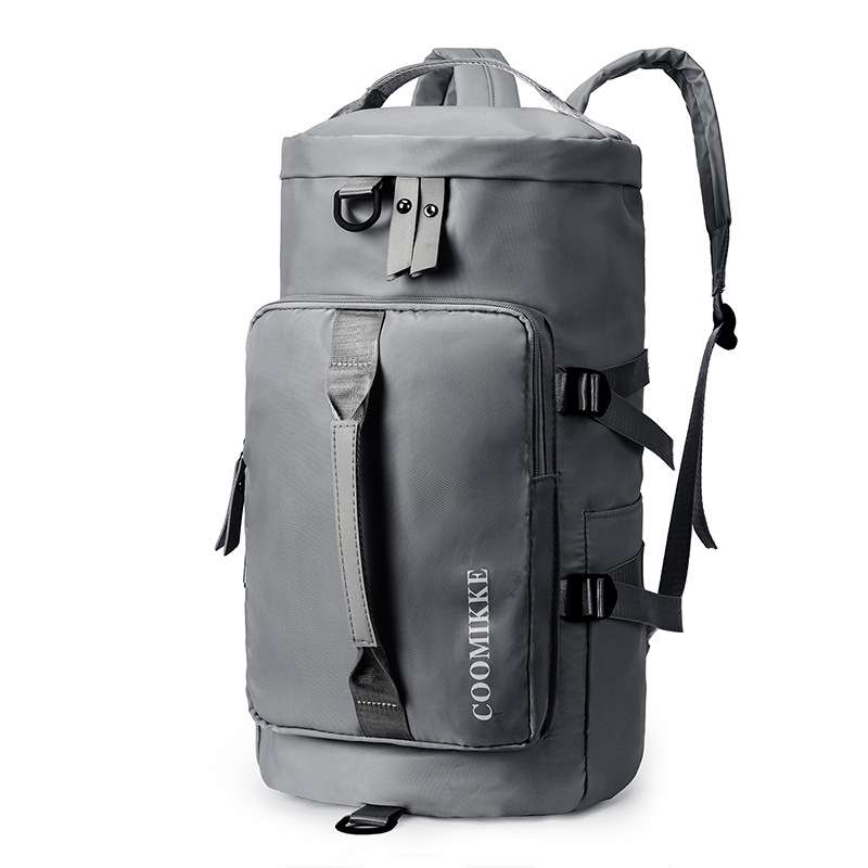 Multifunctional Travel Backpack Large Capacity Portable Drum Bag Sports Bag(Blue)