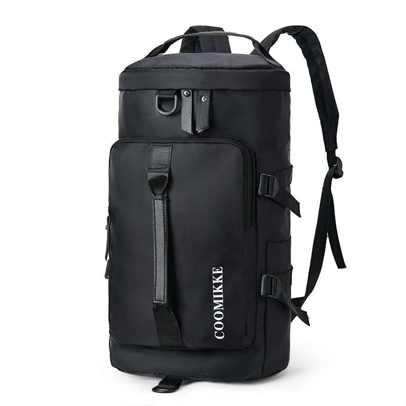 Multifunctional Travel Backpack Large Capacity Portable Drum Bag Sports Bag(Blue)
