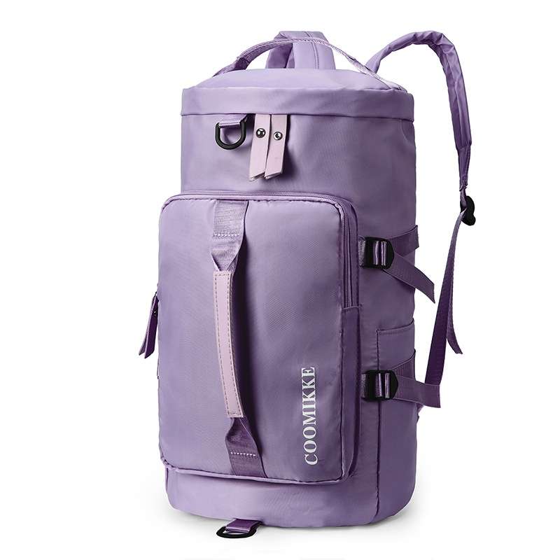 Multifunctional Travel Backpack Large Capacity Portable Drum Bag Sports Bag(Blue)