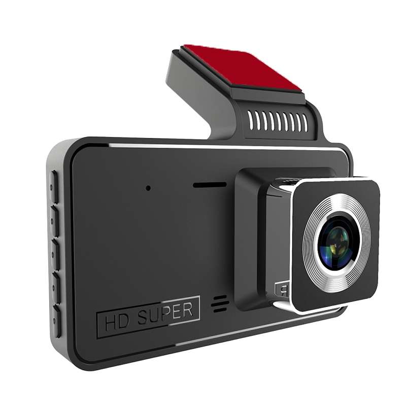 XH-V2 4 Inches Driving Recorder HD Night Vision Free Installation Dash Camera, Style: Touch Model(Si