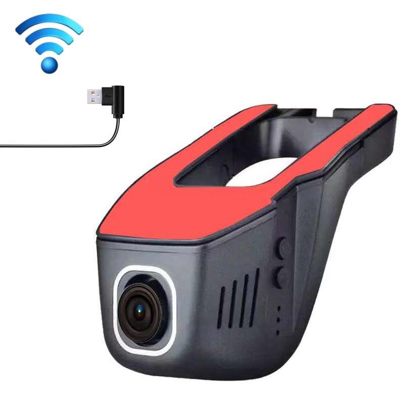 M1 Hidden Driving Recorder WiFi Phone Connecting Car Parking Monitoring 1080P HD Recorder(With Butto