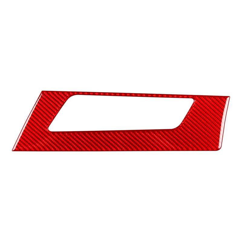 For 2019-2024 BMW 8 Series G14 Right-hand Drive Dashboard Speaker Frame Sticker(Red)