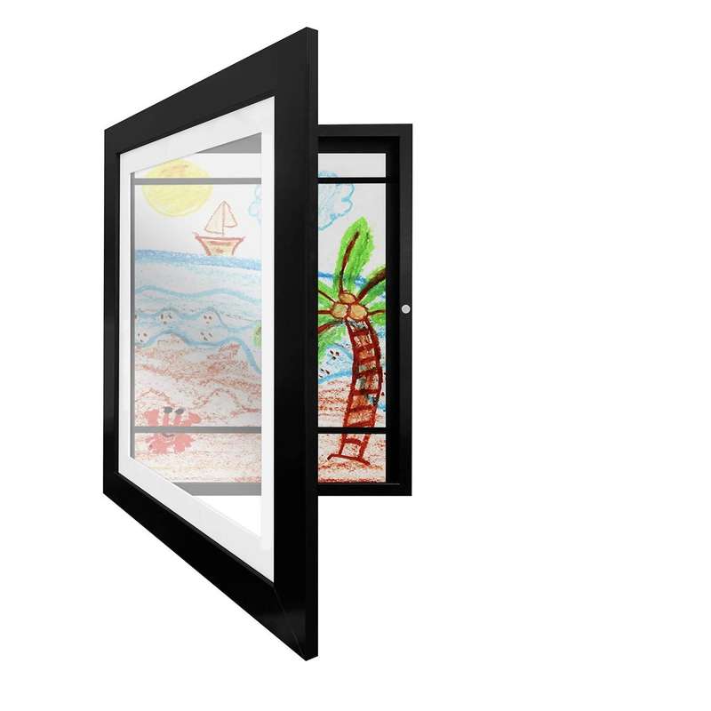 Plastic Children Art Frames Magnetic Front Open Frametory for Poster Photo Drawing Paintings Picture