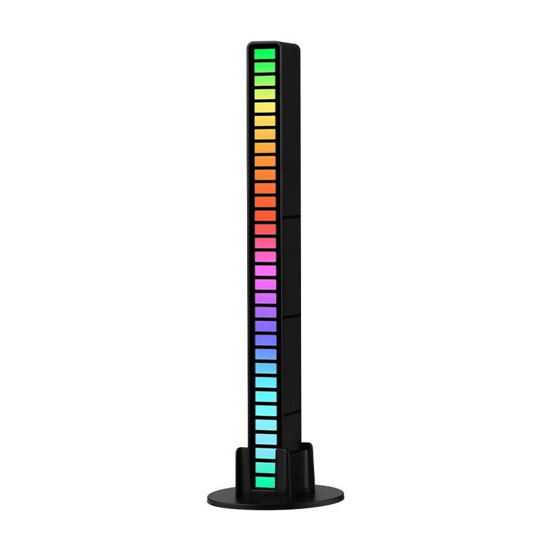 RGB Sound-controlled Rhythmic Response Lights Music Ambient LED Pick-up Lights Charging(Upgrade+APP