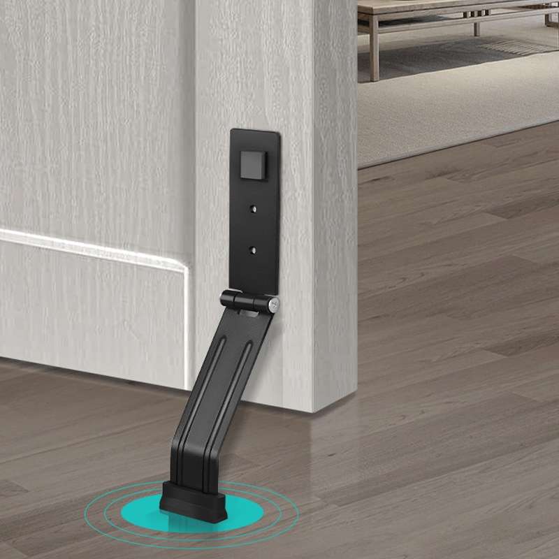 Magnetic Door Stopper Pedal Opening And Closing Door Catch For Bottom of Door(White)