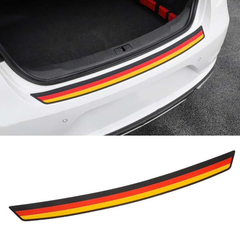 Car Trunk Anti-collision Strip Threshold Decoration Protection Sticker(German Model)