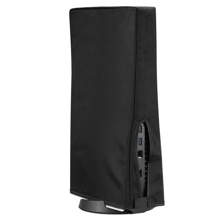 PS5-1 for Snoy PS5 Game Console Waterproof and Dustproof Protective Cover(Horizontal Black)