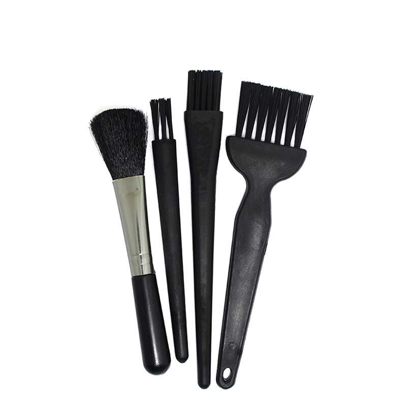 4pcs/set (3 Hard Hair+1 Soft Hair) Computer Keyboard Screen Camera Lens Digital Equipment Cleaning B