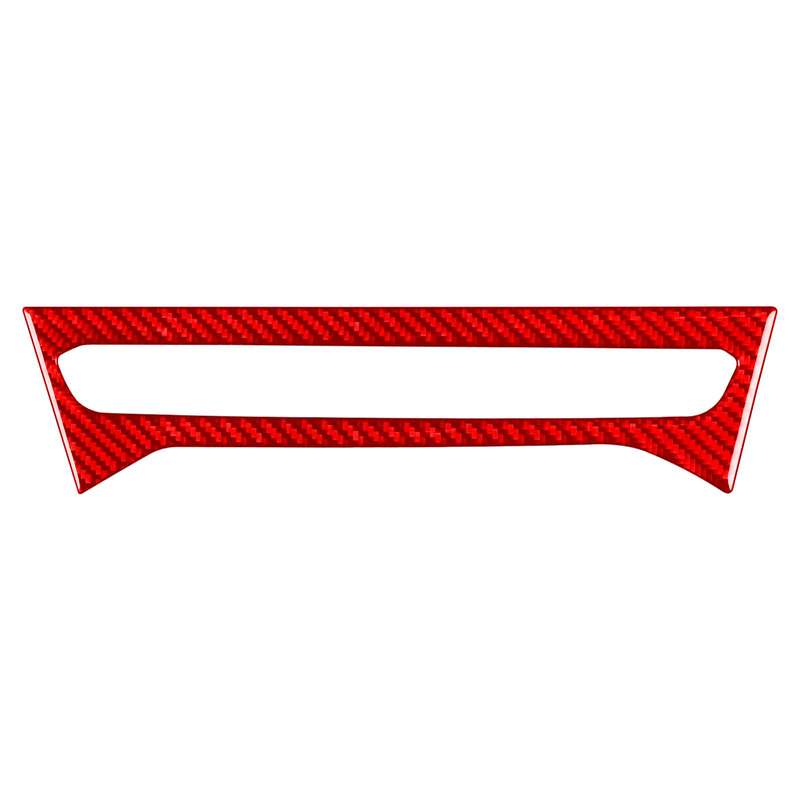 For 2019-2024 BMW 8 Series G14 Universal CD Panel Sticker for Left and Right Drive(Red)