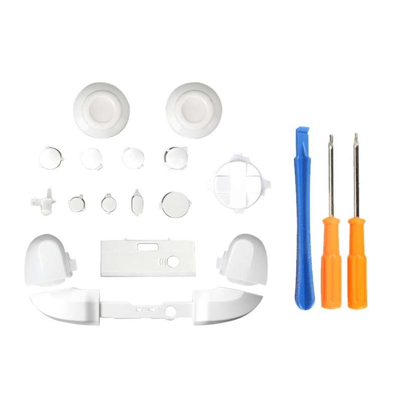 For Xbox Series X Controller Thumbstick LB RB Bumpers Trigger Buttons With Screwdriver Accessories(W