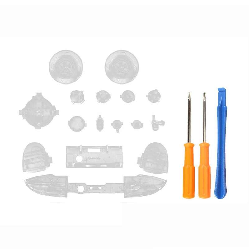 For Xbox Series X Controller Thumbstick LB RB Bumpers Trigger Buttons With Screwdriver Accessories(T