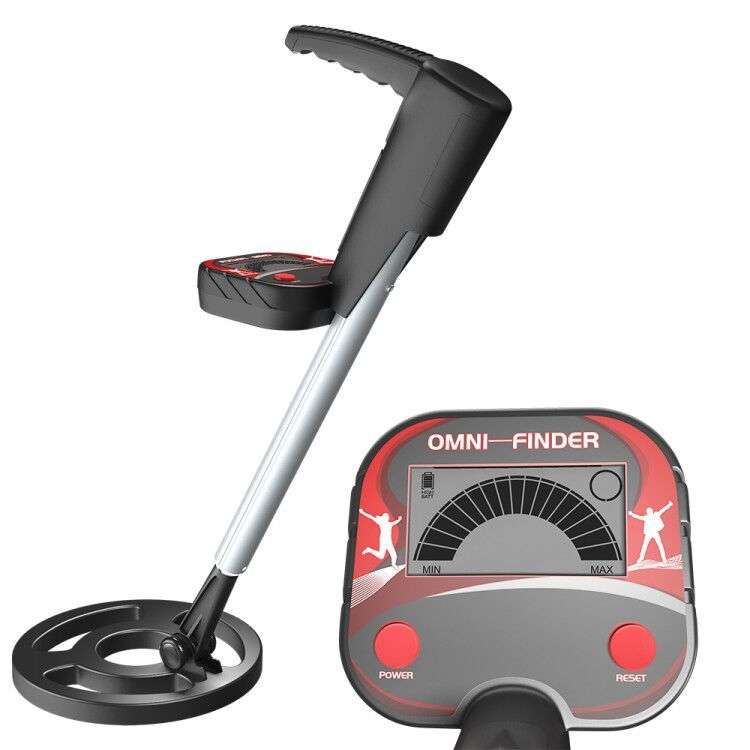 Goint MD3002 Children Beach Toy Underground Metal Detector(Black)
