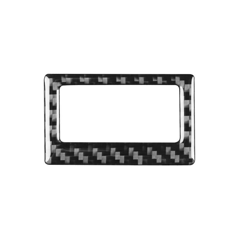 For 2019-2024 BMW 8 Series G14 Universal Air Conditioning Temperature Display Frame Sticker(Black)