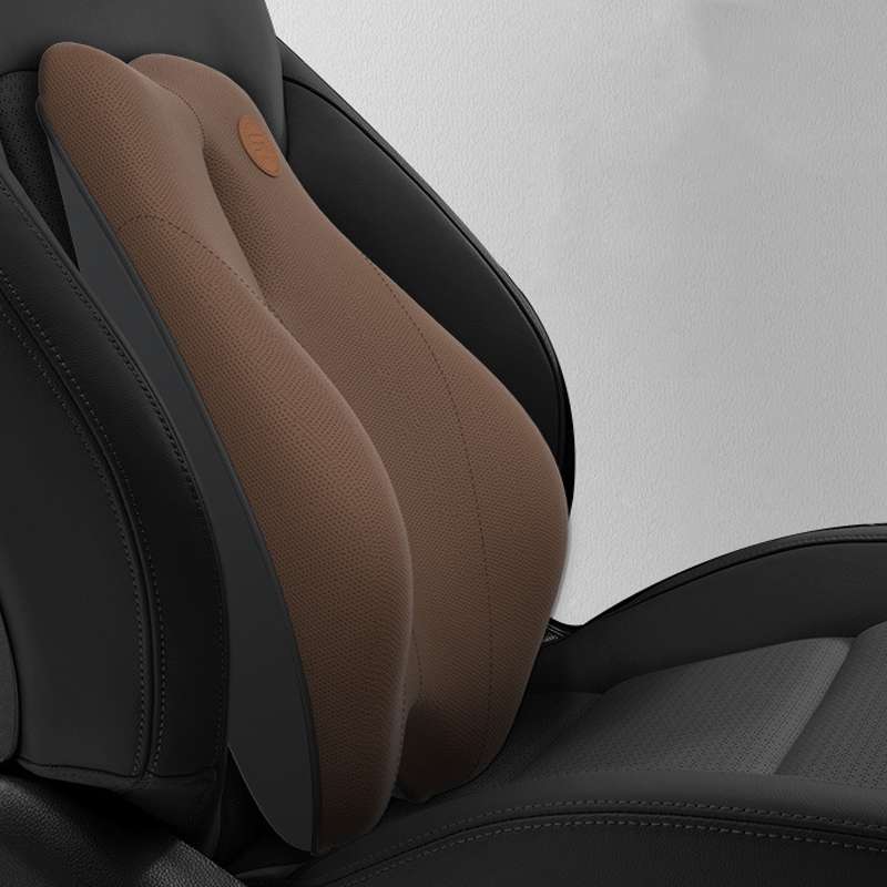 SR-21 Car Lumbar Cushion Headrest Seat Memory Foam Accessories, Style: Ordinary Lumbar Support (Brow