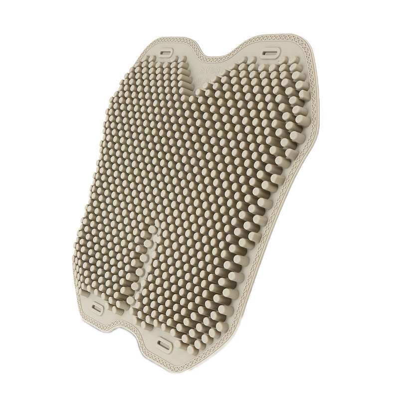 Silicone Car Seat Cushion Summer Breathable Cool Pad, Color: Cushion Apricot