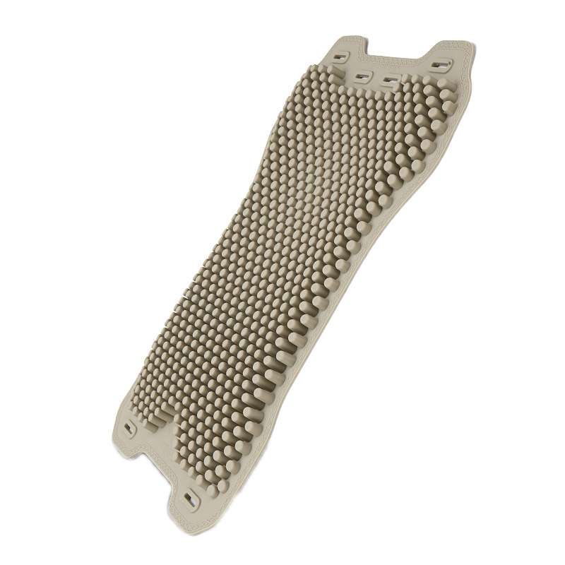 Silicone Car Summer Breathable Cool Pad, Color: Lumbar Cushion Apricot