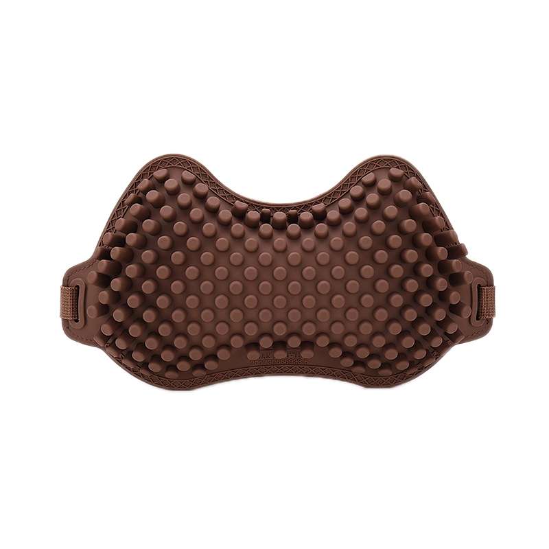 Silicone Car Summer Breathable Cool Pad, Color: Headrest Coffee