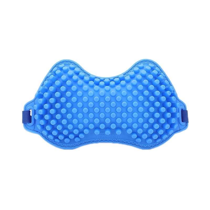 Silicone Car Summer Breathable Cool Pad, Color: Headrest Blue