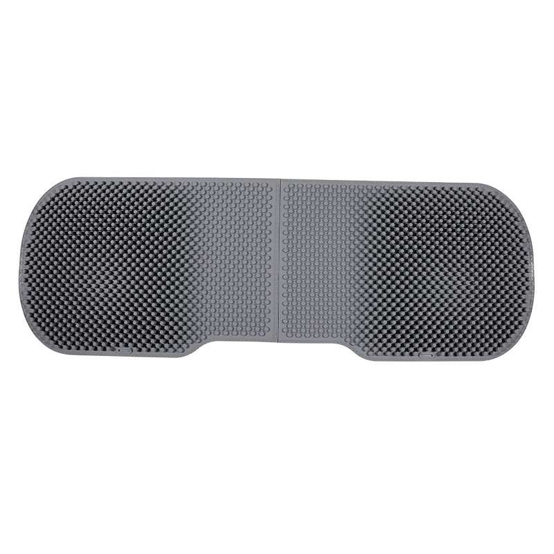Silicone Car Seat Cushion Summer Breathable Cool Pad, Color: Rear Cushion Gray