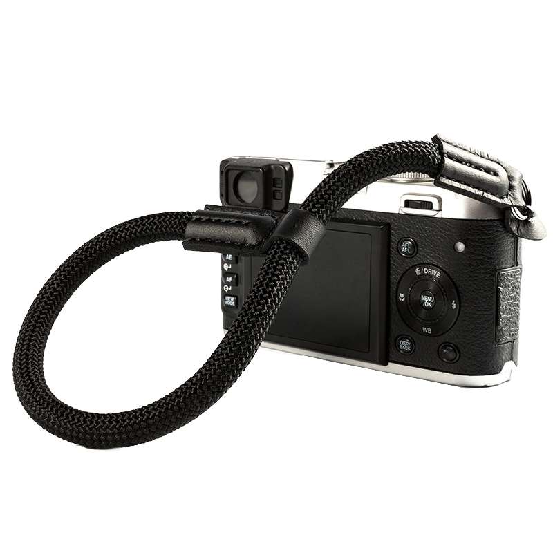 Climbing Rope Camera Wrist Strap SLR Camera Wear-resistant Bracelet(Green)
