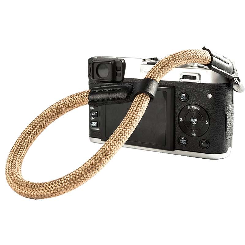 Climbing Rope Camera Wrist Strap SLR Camera Wear-resistant Bracelet(Green)