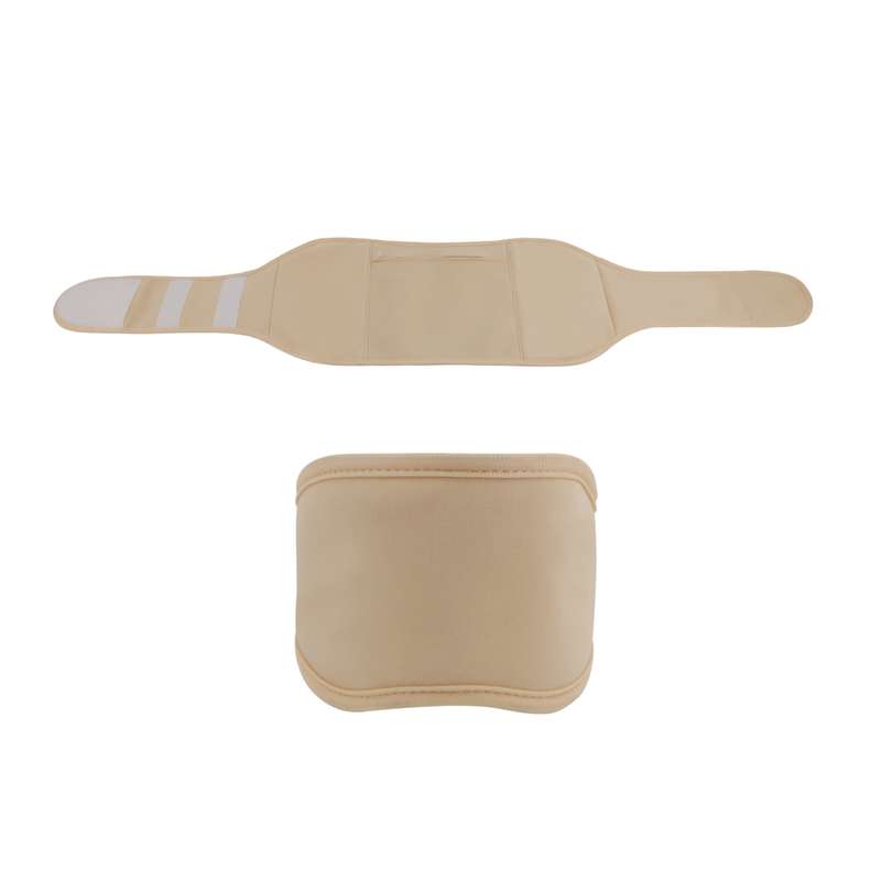 Waist+Neck Support Leak-proof Care Aid Package Sleep Conditioning Aids(White)