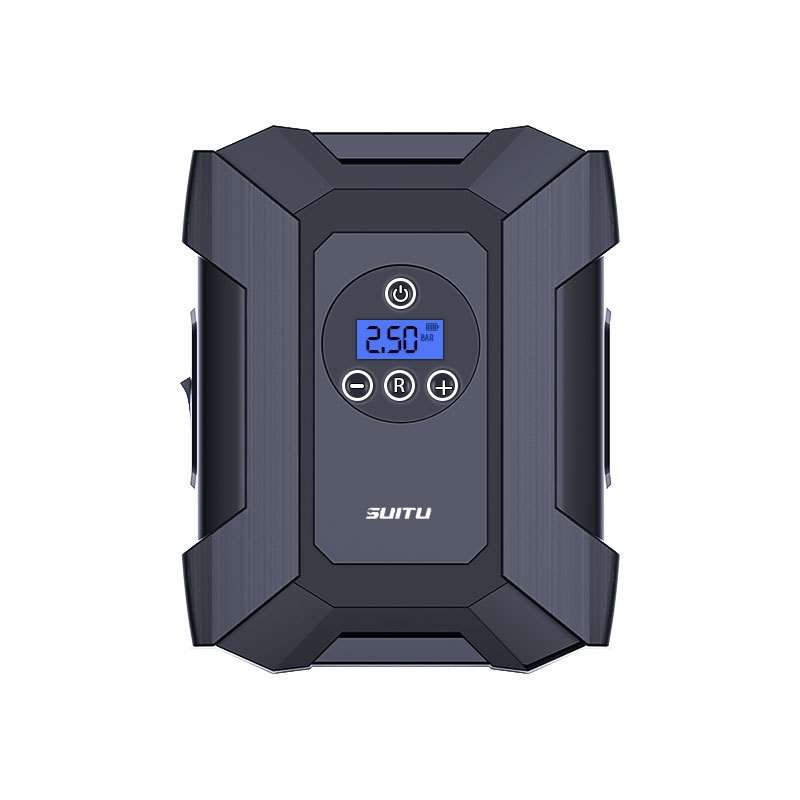 SUITU ST-818 Wireless Car Air Pump Digital Display Tire Inflator With LED Lighting