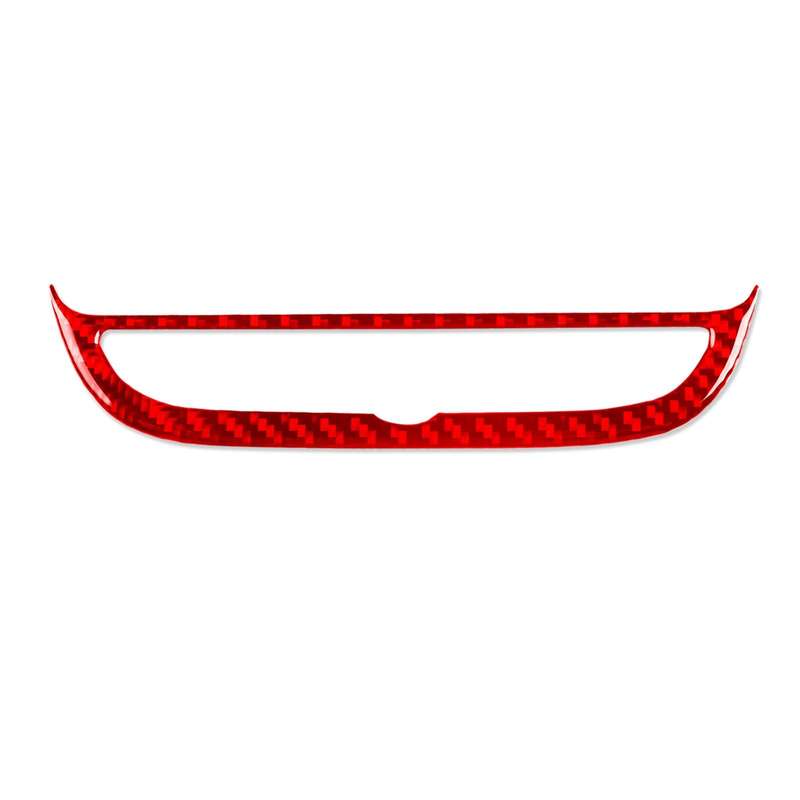 For Chevrolet Malibu 2016-2024 Left-hand Drive Navigation Button Frame Sticker(Red)
