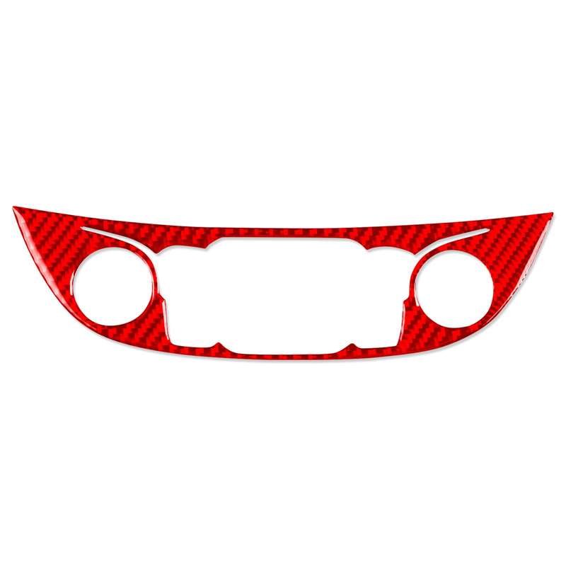 For Chevrolet Malibu 2016-2024 B Model Left-hand Drive Central Control Button Panel Sticker(Red)